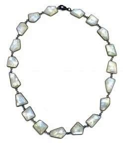 Gigi Kaufman Jewelry Large Irregular Shaped Moonstones
