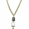 Gigi Kaufman Jewelry Gifts By Recipient Dendrite Opal Necklace With Gold Cable Chain