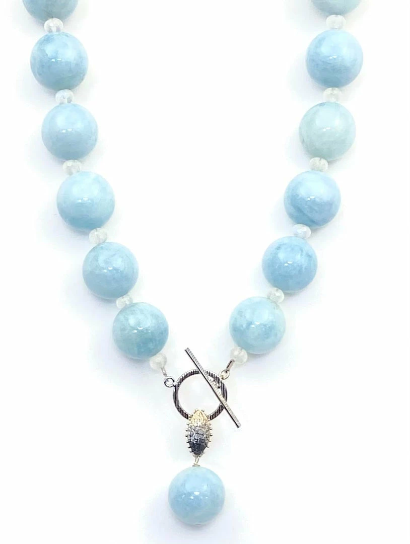 Gigi Kaufman Jewelry Gifts By Recipient Aquamarine And Moonstone Necklace With Moonstone Charm 1 Gigi Kaufman Jewelry Gifts By Recipient Aquamarine And Moonstone Necklace With Moonstone Charm