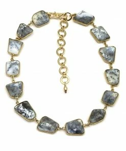 Gigi Kaufman Jewelry Gifts By Recipient Dendrite Opal Necklace With Gold S Clasp