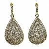 Gigi Kaufman Jewelry Gifts By Recipient Large Tear Earrings Of Gold And CZ