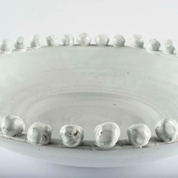 Mercana Balled Edge Medium Ceramic Bowl 2 Mercana Balled Edge Medium Ceramic Bowl