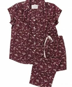 The Cat's Pajamas Picnic Voile Capri Pajama Set