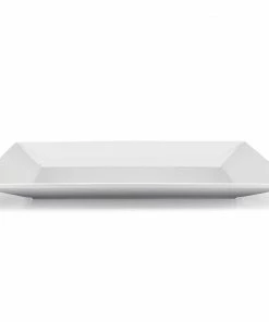 Q Home Large White Square Melamine Platter Gifts By Occasion