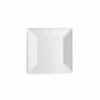 Q Home Gifts By Occasion WHITE SQUARE Melamine APPETIZER PLATE