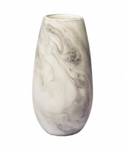 Mercana Ceramic Tall Swirl Vase