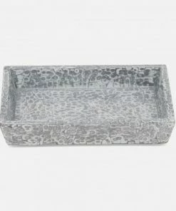 Pigeon & Poodle Host/Hostess Bath Collection (Silver And White Lacquered Eggshell) 10 Pigeon & Poodle Host/Hostess Bath Collection (Silver And White Lacquered Eggshell)