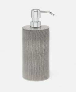 Pigeon & Poodle Host/Hostess Bath Collection Ceramic (Grey Burlap) 11 Pigeon & Poodle Host/Hostess Bath Collection Ceramic (Grey Burlap)