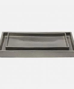 Pigeon & Poodle Host/Hostess Bath Collection Ceramic (Grey Burlap) 10 Pigeon & Poodle Host/Hostess Bath Collection Ceramic (Grey Burlap)