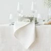 Linen Me Off White Linen Napkin