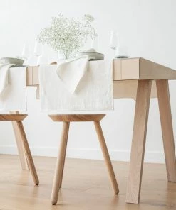 Linen Me Off White Linen Napkin