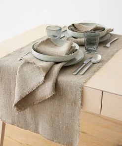 Linen Me Rustic Washed Natural Linen Napkin