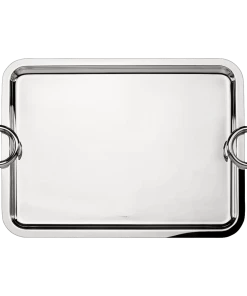 CHRISTOFLE TRAY SILVER-PLATED VERTIGO