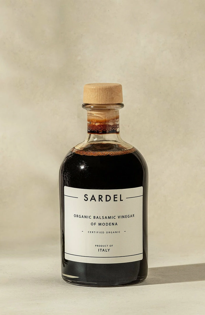 Sardel ORGANIC BALSAMIC VINEGAR 1 Sardel ORGANIC BALSAMIC VINEGAR