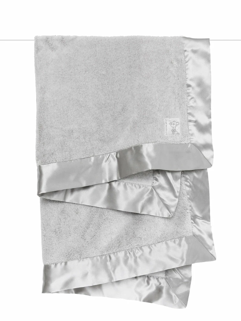 Lil Giraffe Silver Powder Plush Baby Blanket (Available In Two Colors) Gifts By Occasion 1 Lil Giraffe Silver Powder Plush Baby Blanket (Available In Two Colors) Gifts By Occasion