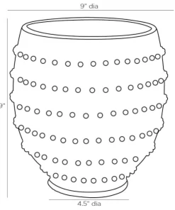 Arteriors VASE SPITZY SMALL