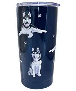 E&S IMPORTS INC SIBERIAN HUSKY SERENGETI ULTIMATE TUMBLER Gifts By Occasion