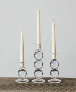 SIMON PEARCE Hartland Candlesticks (Available In 2 Sizes)