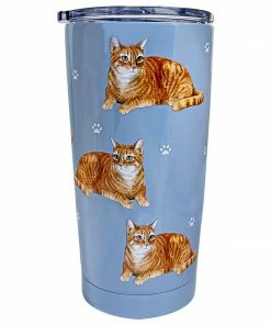 E&S IMPORTS INC Gifts By Occasion ORANGE TABBY SERENGETI ULTIMATE TUMBLER