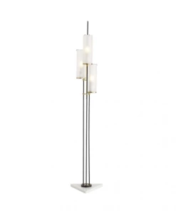 Arteriors Gifts By Occasion FLOOR TORCHIERE WHITE MARBLE