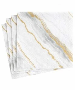 Caspari Marble Paper Cocktail Napkins Gifts By Occasion