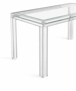 Interlude Side Tables DESK ACRYLIC & GLASS