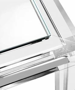 Interlude Side Tables DESK ACRYLIC & GLASS