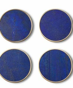 Aerin Lucas Lapis Coaster / Set Of 4