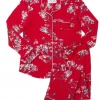 The Cat's Pajamas Willow Cerise Pima Knit Pajama (Available In 5 Sizes)