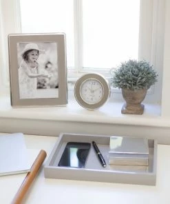 Addison Ross Gifts By Occasion Frame Enamel Chiffon Grey Silver Curved