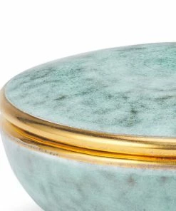 Aerin CALINDA BOX BLUE GROTTO