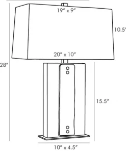 Arteriors TABLE LAMP URIAH Gifts By Occasion