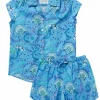 The Cat's Pajamas Stella Luxe Pima Short Set