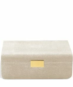 Gifts By Occasion Aerin Large Modern Shagreen Jewelry Box