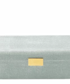 Gifts By Occasion Aerin Large Modern Shagreen Jewelry Box