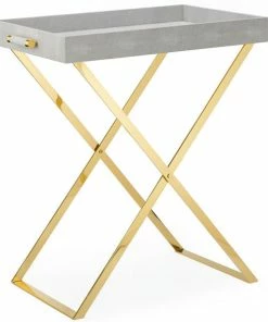 Aerin Brass Butler Tray Stand
