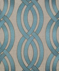 D.V. KAP Pillows DECORATIVE PILLOW - WINDING PATH / Blue