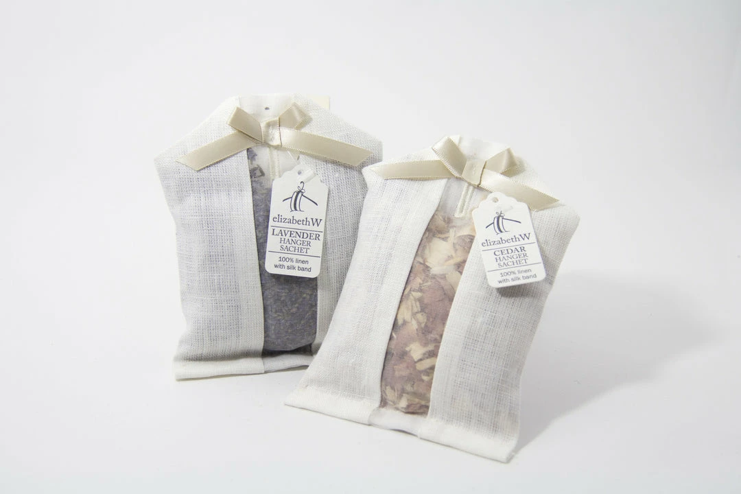 Elizabeth W Ivory Scented Hanger Sachet (Available In 2 Scents) 1 Elizabeth W Ivory Scented Hanger Sachet (Available In 2 Scents)
