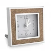 Addison Ross Alarm Clock Sand Shagreen (Square) Gifts By Occasion