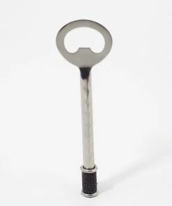 Vivo Gifts By Occasion STAINLESS BOTTLE OPENER WITH SHAGREEN INLAY