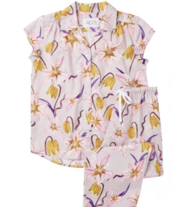 The Cat's Pajamas Eden Moonlight Luxe Pima Capri (Available In 4 Sizes) Gifts By Occasion