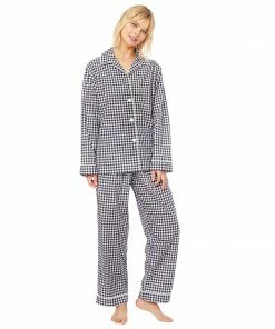 The Cat's Pajamas Gifts By Recipient Gingham Luxe Pima Pajama Set