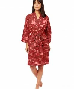The Cat's Pajamas Hadley Luxe Pima Kimono Robe