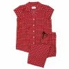 The Cat's Pajamas Hadley Luxe Pima Capri Pajama Set Gifts By Recipient