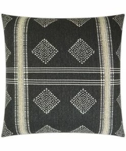 D.V. KAP Pillows DECORATIVE PILLOW - Cultural / Graphite Available In 2 Sizes