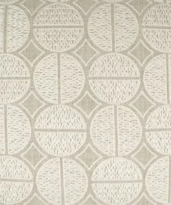 D.V. KAP Pillows DECORATIVE PILLOW - Medallions / Oyster