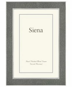 Tizo Design Silver And Grey Shagreen Frame