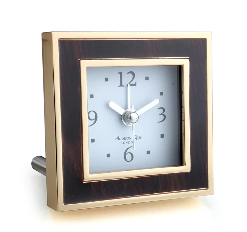 Addison Ross Alarm Clock Toscana Midnight (Square) 1 Addison Ross Alarm Clock Toscana Midnight (Square)