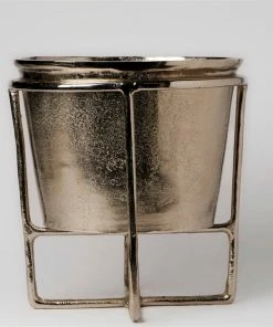 BIDKhome WINE COOLER ON STAND ALUMINUM (Available In Two Sizes) Gifts By Occasion