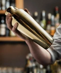 Viski Gifts By Occasion Gold Parisian Cocktail Shaker